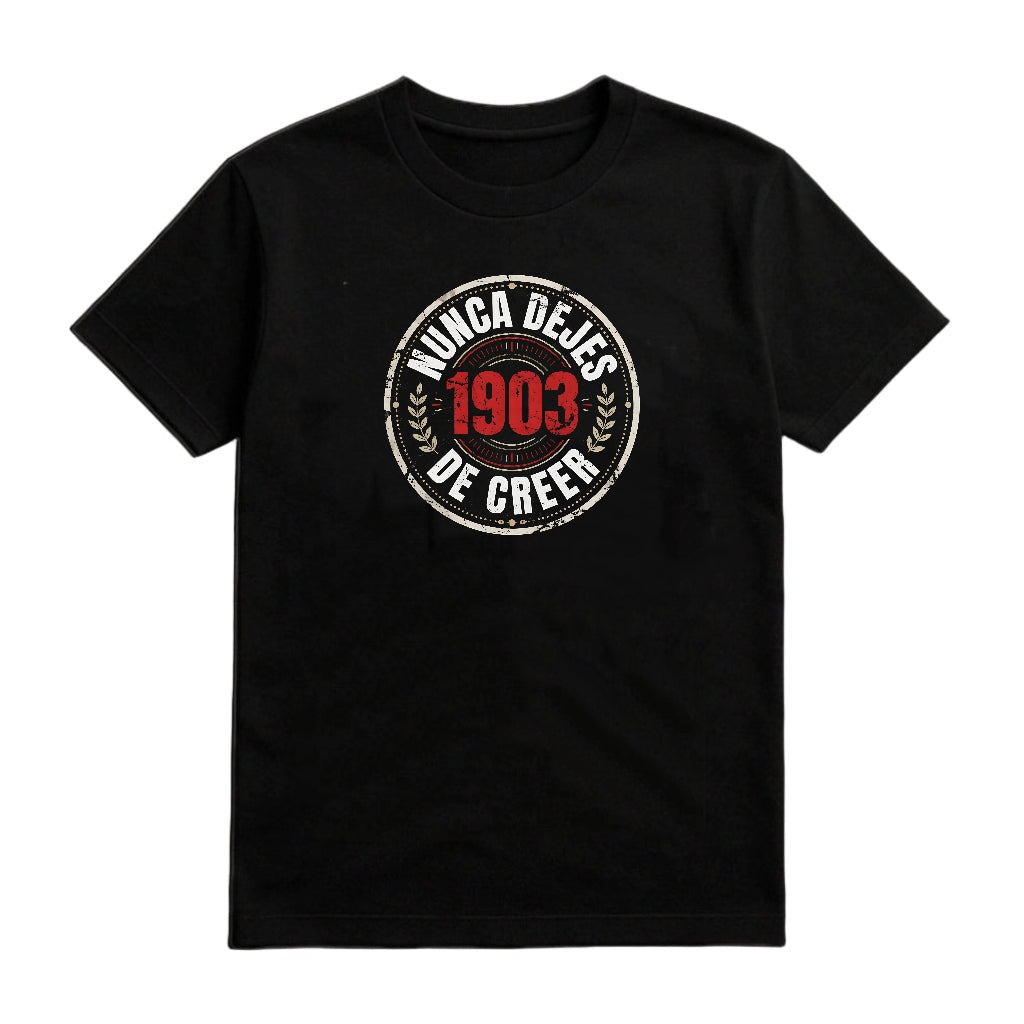 Camiseta Nunca Dejes de Creer