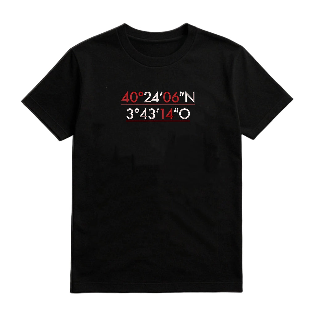 Camiseta Coordenadas Calderón